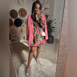 (NWT) Buddy Love, Pink Velvet Blazer, US S